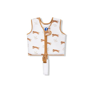 Life Jacket 1-2 years Brown Leopard Animal