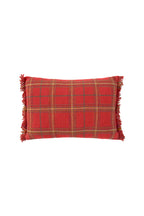 Handloom Cushion Mapple Red
