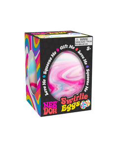 Swirlie Eggs NeeDoh (3 colores)