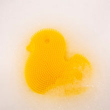 Silicone Bath Scrub  Duck Yellow