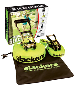 Slackers 50' Slackline Set - Fluorescent Yellow