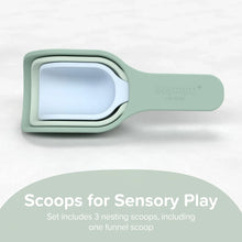 Green/Blue Scoops Set