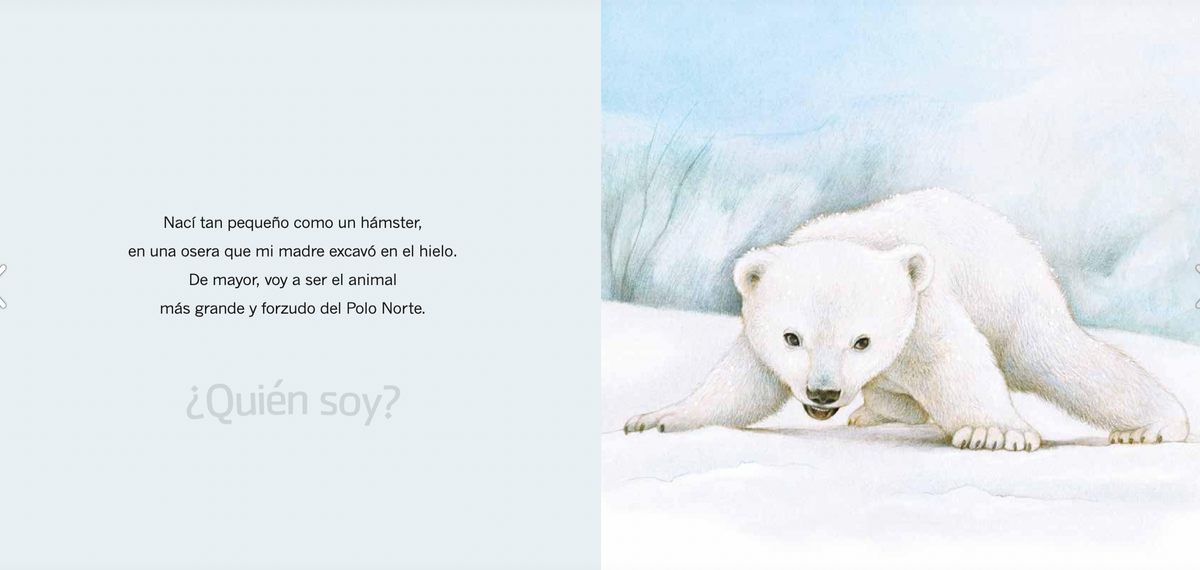 ¿Quién soy? Crías de animales Tierras polares