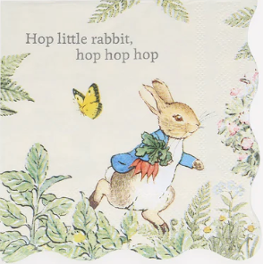 Peter Rabbit In The Garden Small Napkins