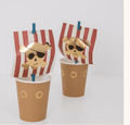 Pirate Cup & Straws Set
