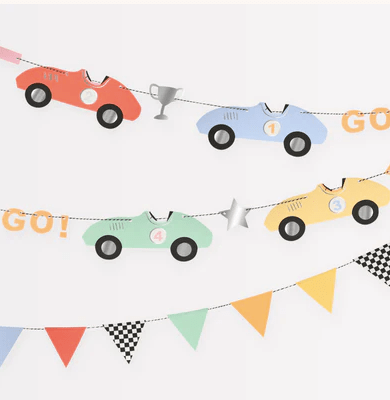 Race Cars Garland