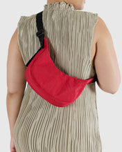 Mini Nylon Shoulder Bag - Candy Apple