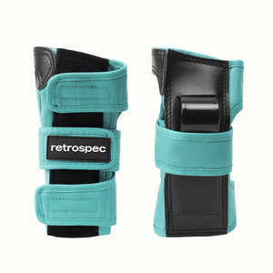 Protect knee and elbow pads with wrist guards
