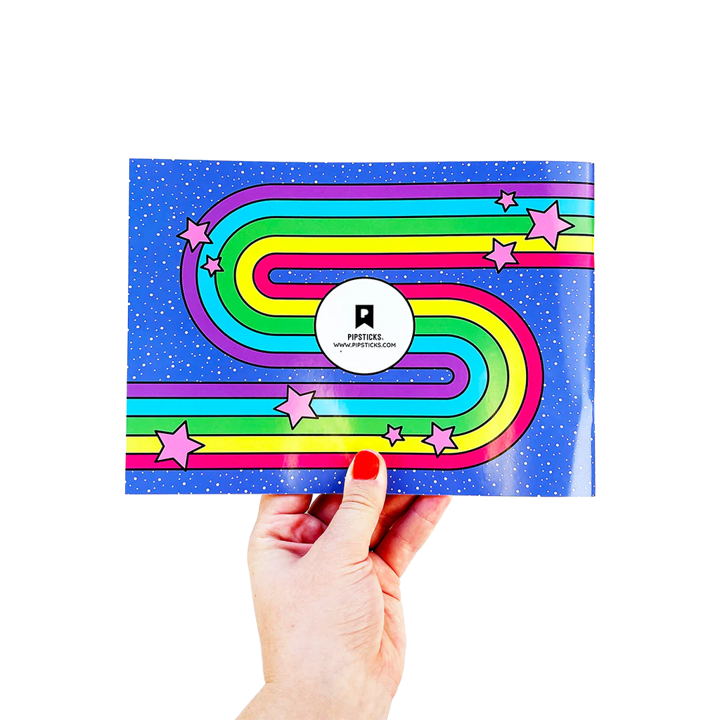 Retro Rainbow Sticker Collector