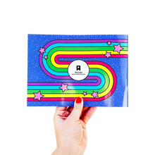 Retro Rainbow Sticker Collector