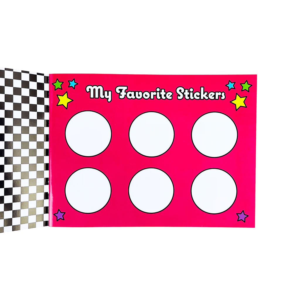 Retro Rainbow Sticker Collector