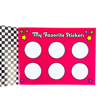 Retro Rainbow Sticker Collector