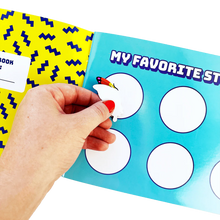 Colorful Cosmos Sticker Collector