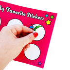 Retro Rainbow Sticker Collector