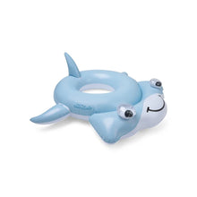 Swim Ring - Blue - Hunter The Hammerhead - Shark -  95 cm