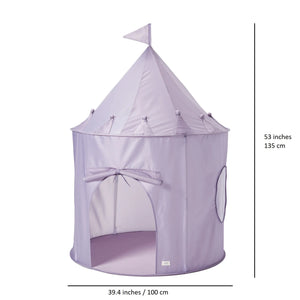 Recycled Fabric Play Tent Castle - Solid Colors (4 colores)