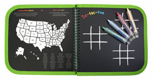 Daily Doodler Reusable Activity Book-Games