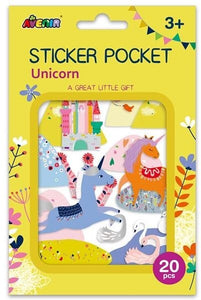 Sticker Pocket - Unicorn