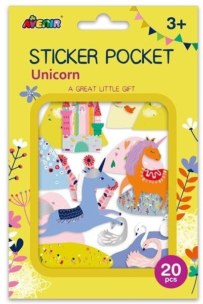 Sticker Pocket - Unicorn