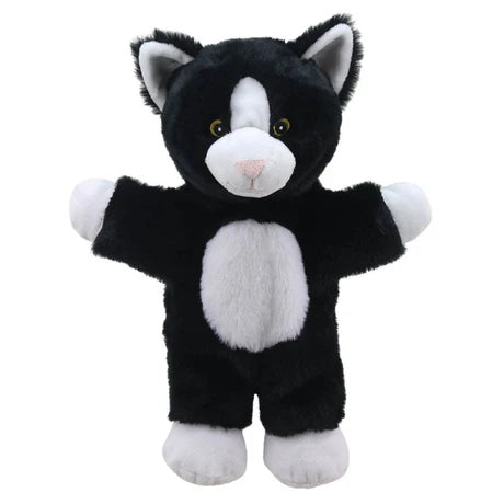 Eco Puppet: Cat (Black & White)