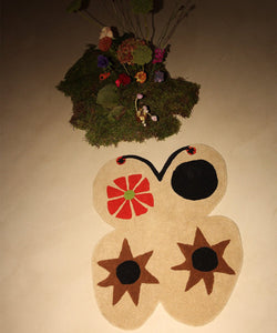 Tori Butterfly Rug Large
