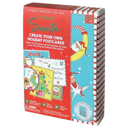 Totally Santa Create Your Own Holiday Postcards