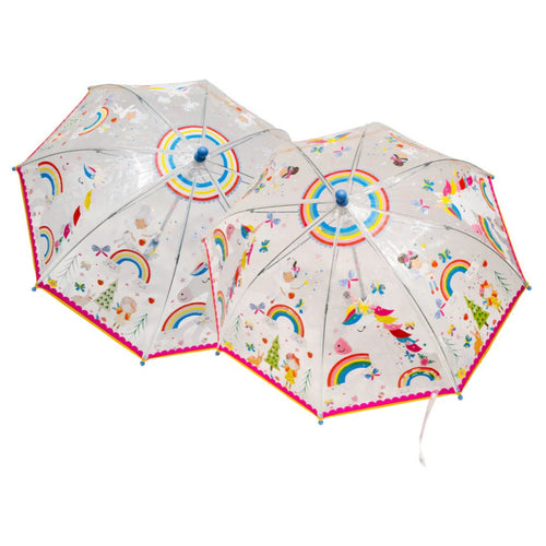 Transparent Colour Changing Umbrella - Rainbow Fairy