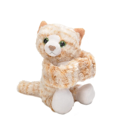 Huggers Orange Tabby Cat Stuffed Animal - 8