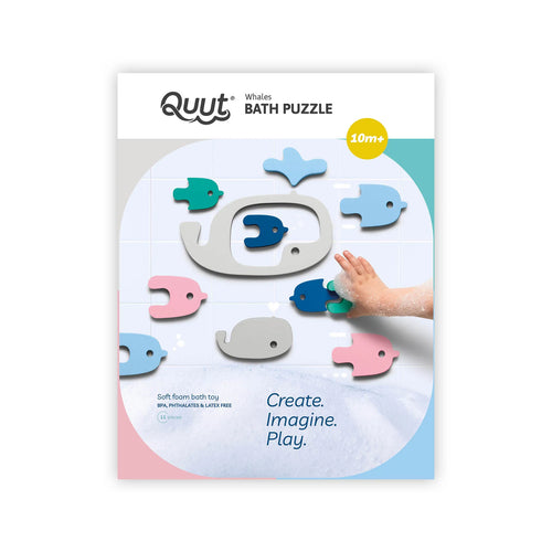 Bath puzzle - Whale