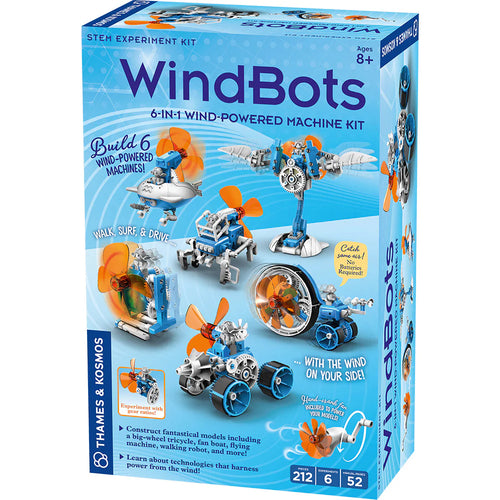 WindBots: 6-in-1 Wind- Powered Machine Kit