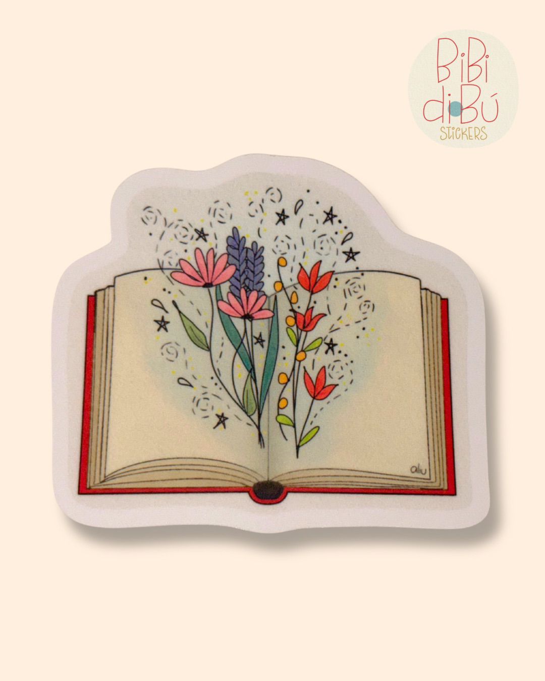 Bibidibú Stickers-Book Magic