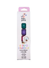 6 Bead Crayons Macaron Colours