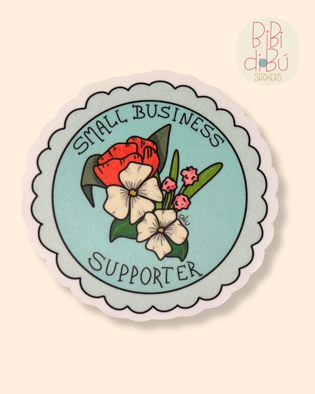 Bibidibú Stickers-Small Business