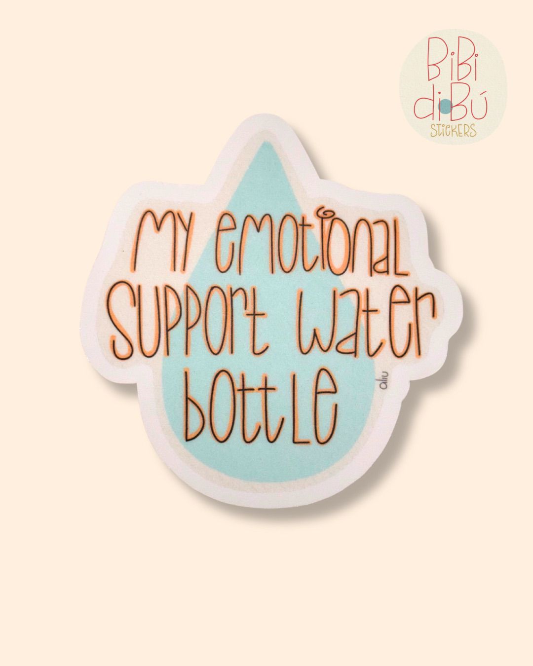 Bibidibú Stickers-Water Bottle