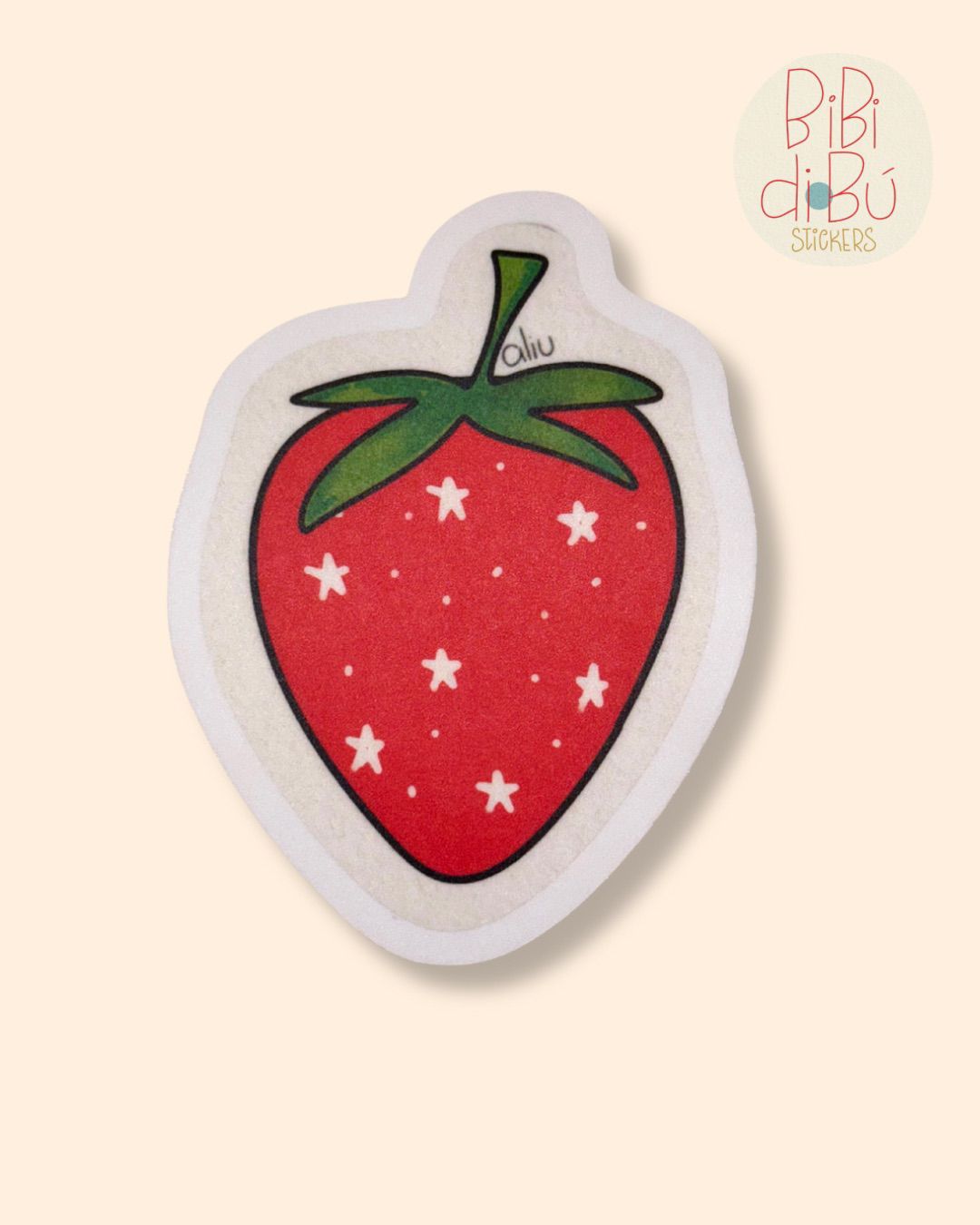 Bibidibú Stickers-Strawberry