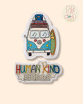 Bibidibú Stickers-Surf VW-Blue