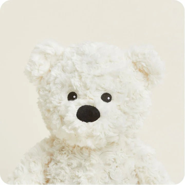 Cream Curly Bear Warmies