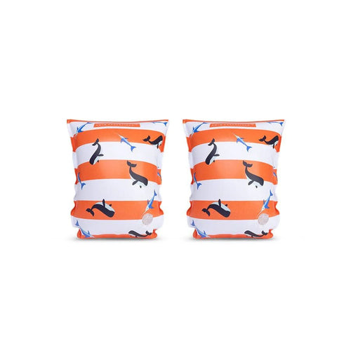 Red White Whale Armbands