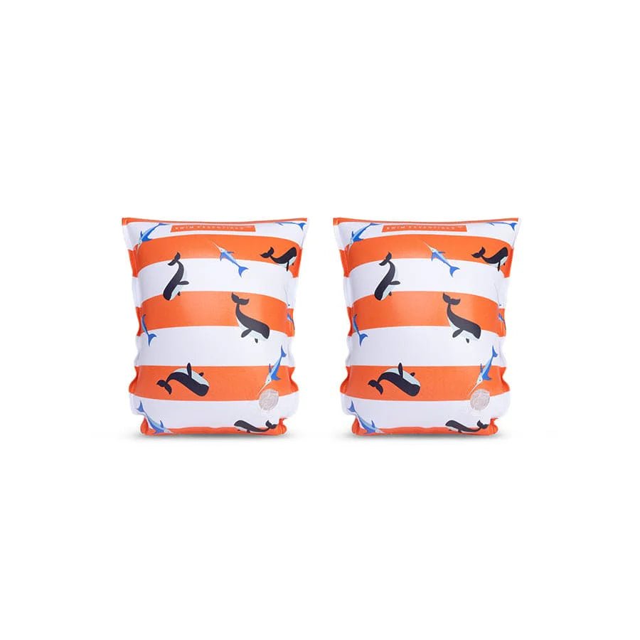 Red White Whale Armbands