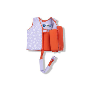 Life jacket 3-6 years Purple Panther Print