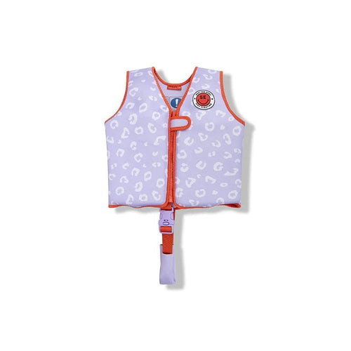 Life jacket 3-6 years Purple Panther Print