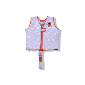 Life jacket 3-6 years Purple Panther Print