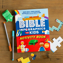 Bible infographics for kids activity book