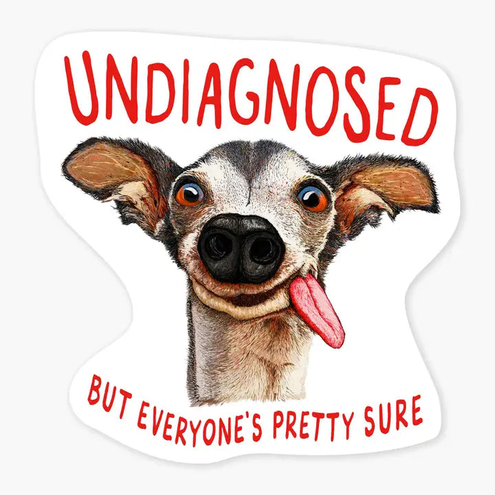 Undiagnosed - Mini Sticker