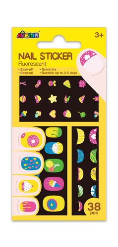 Nail stickers Fluorescent - Cookie