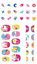 Nail stickers Glitter - Unicorn