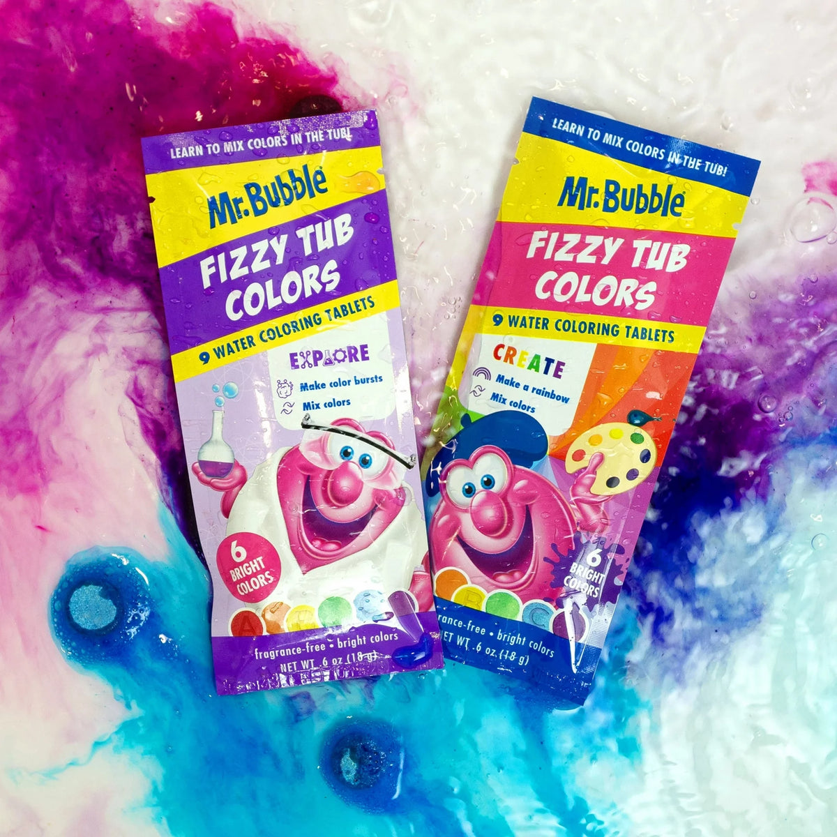 Fizzy Tub Colors (2 colores)