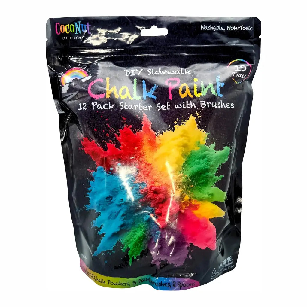 DIY Sidewalk Chalk  Paint 12 set