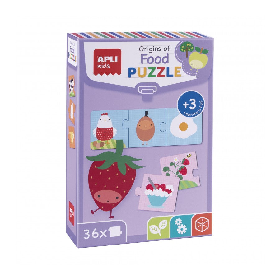 Puzle Origen de los Alimentos