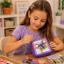 Butterfly Needlepoint Bag Kit